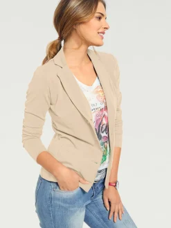 Linea Tesini Tailleurs<Blazer en jersey coupe sobre pour un look décontracté tendance