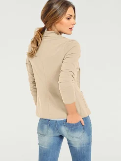 Linea Tesini Tailleurs<Blazer en jersey coupe sobre pour un look décontracté tendance