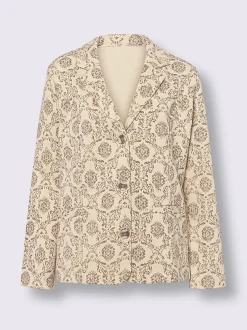 Linea Tesini Tailleurs|Blazers<Blazer en jersey élégant motif décoratif