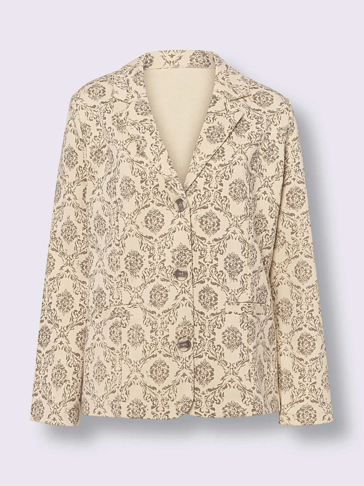 Linea Tesini Tailleurs|Blazers<Blazer en jersey élégant motif décoratif