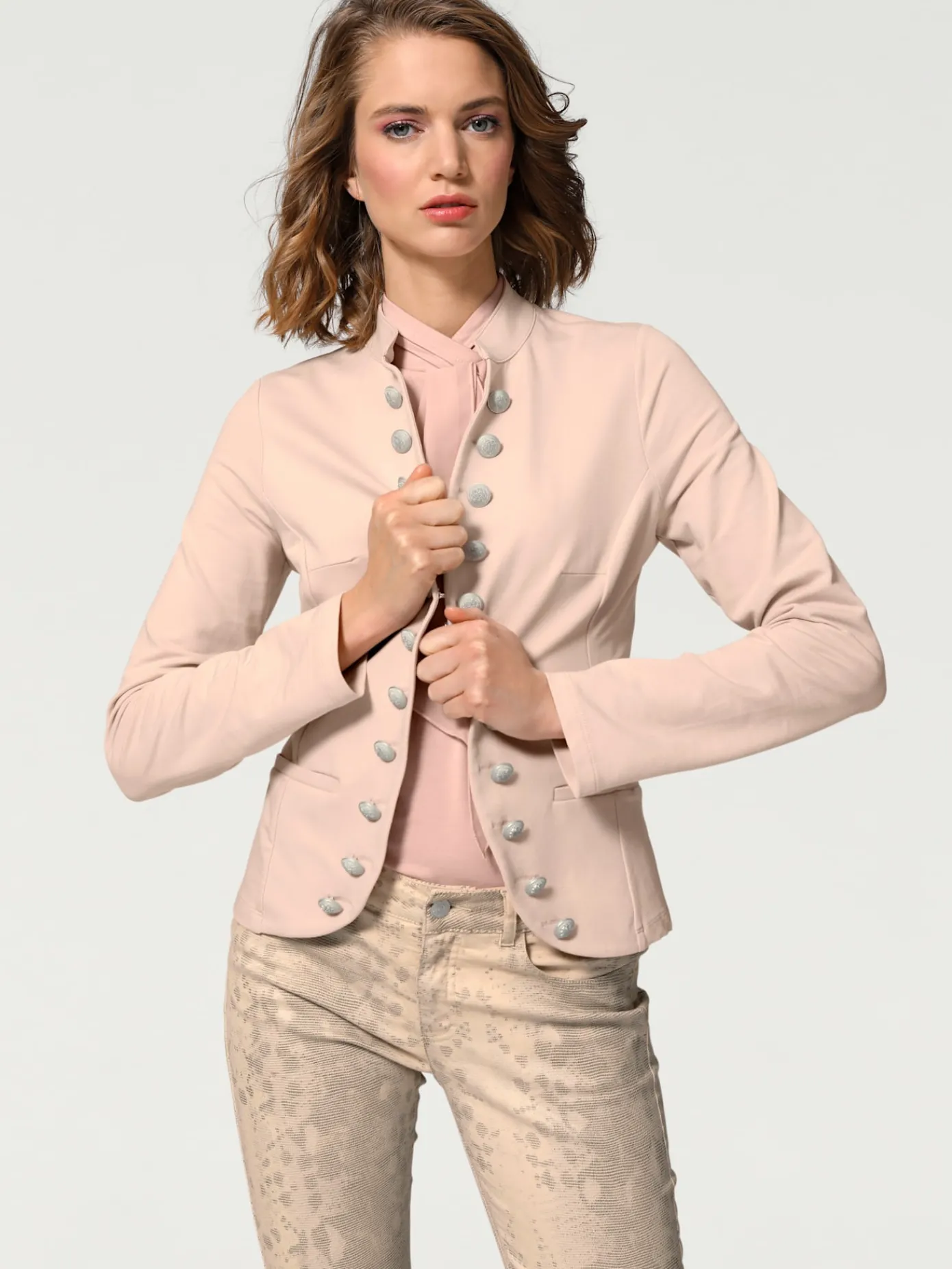 Linea Tesini Tailleurs|Blazers<Blazer en jersey look tendance