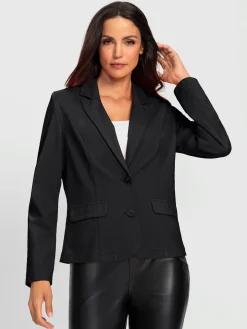 Ashley Brooke Tailleurs<Blazer en jersey qualité viscose douce