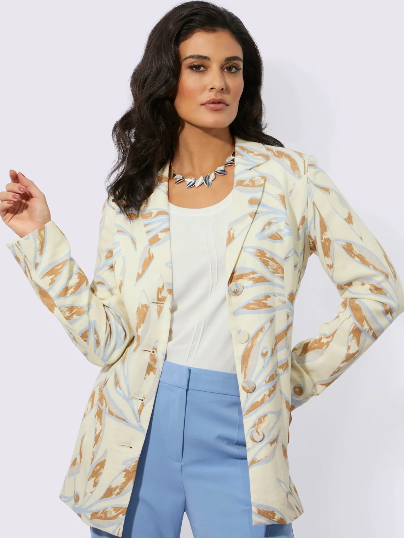 Creation L Tailleurs|Blazers<Blazer en lin 25% lin