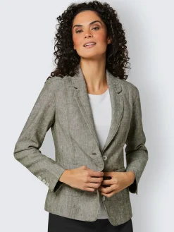 CREATION L PREMIUM Tailleurs|Blazers<Blazer en lin pur lin