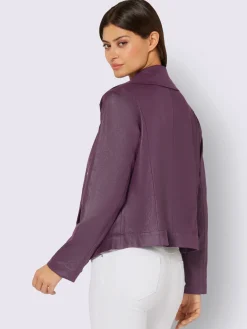 Creation L Tailleurs|Blazers<Blazer en synthétique imitation cuir souple