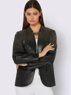 Creation L Tailleurs|Blazers<Blazer en synthétique qualité lisse