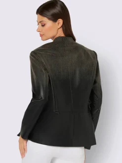 Creation L Tailleurs|Blazers<Blazer en synthétique qualité lisse