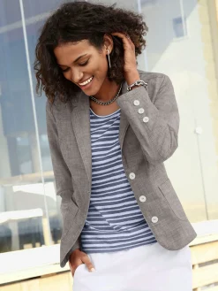 Tailleurs<Blazer femme avec col à revers