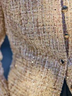 Ashley Brooke Blazers|Tailleurs<Blazer fil bouclé à paillettes