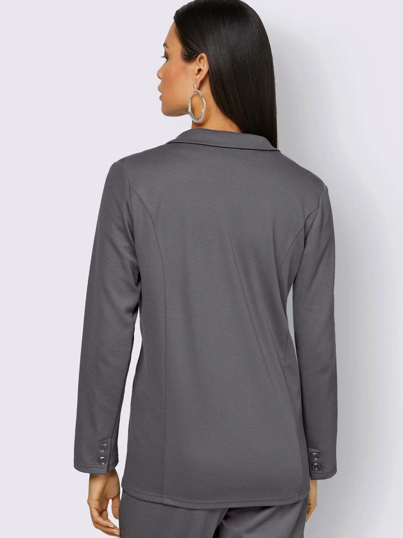 Creation L Tailleurs|Blazers<Blazer forme ouverte et longue tendance