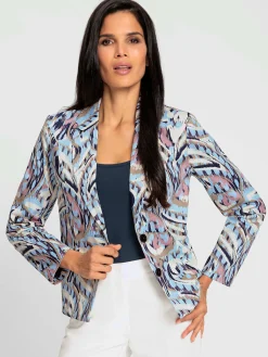 Ashley Brooke Tailleurs|Blazers<Blazer imprimé mode