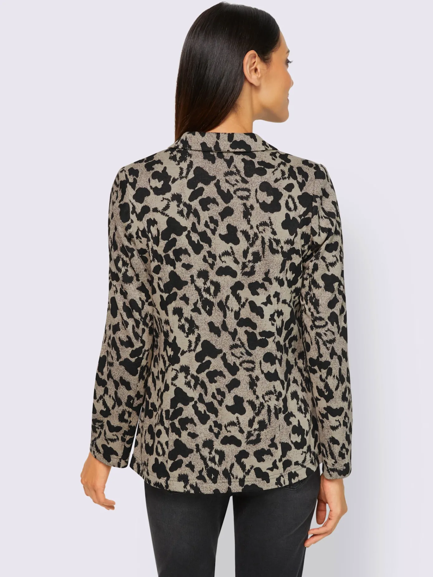 Rick Cardona Tailleurs|Blazers<Blazer jacquard joli jacquard à l'aspect animal