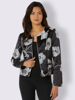 CREATION L PREMIUM Tenues De Cérémonie|Tailleurs<Blazer jacquard mélange luxueux