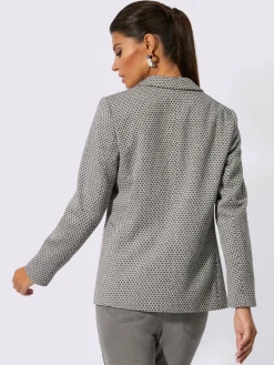 Creation L Tailleurs|Blazers<Blazer jacquard qualité jacquard bicolore