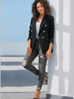 LASCANA Tailleurs|Blazers<Blazer long blazer classique, col à revers