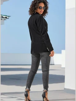 LASCANA Tailleurs|Blazers<Blazer long blazer classique, col à revers