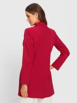 Ashley Brooke Tailleurs|Blazers<Blazer long col à revers élégant