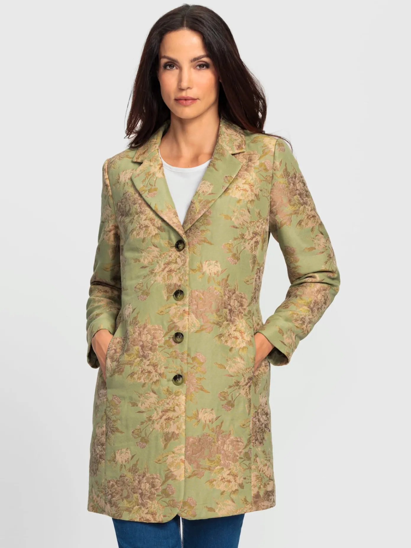 Ashley Brooke Tenues De Cérémonie|Tailleurs<Blazer long motif jacquard original