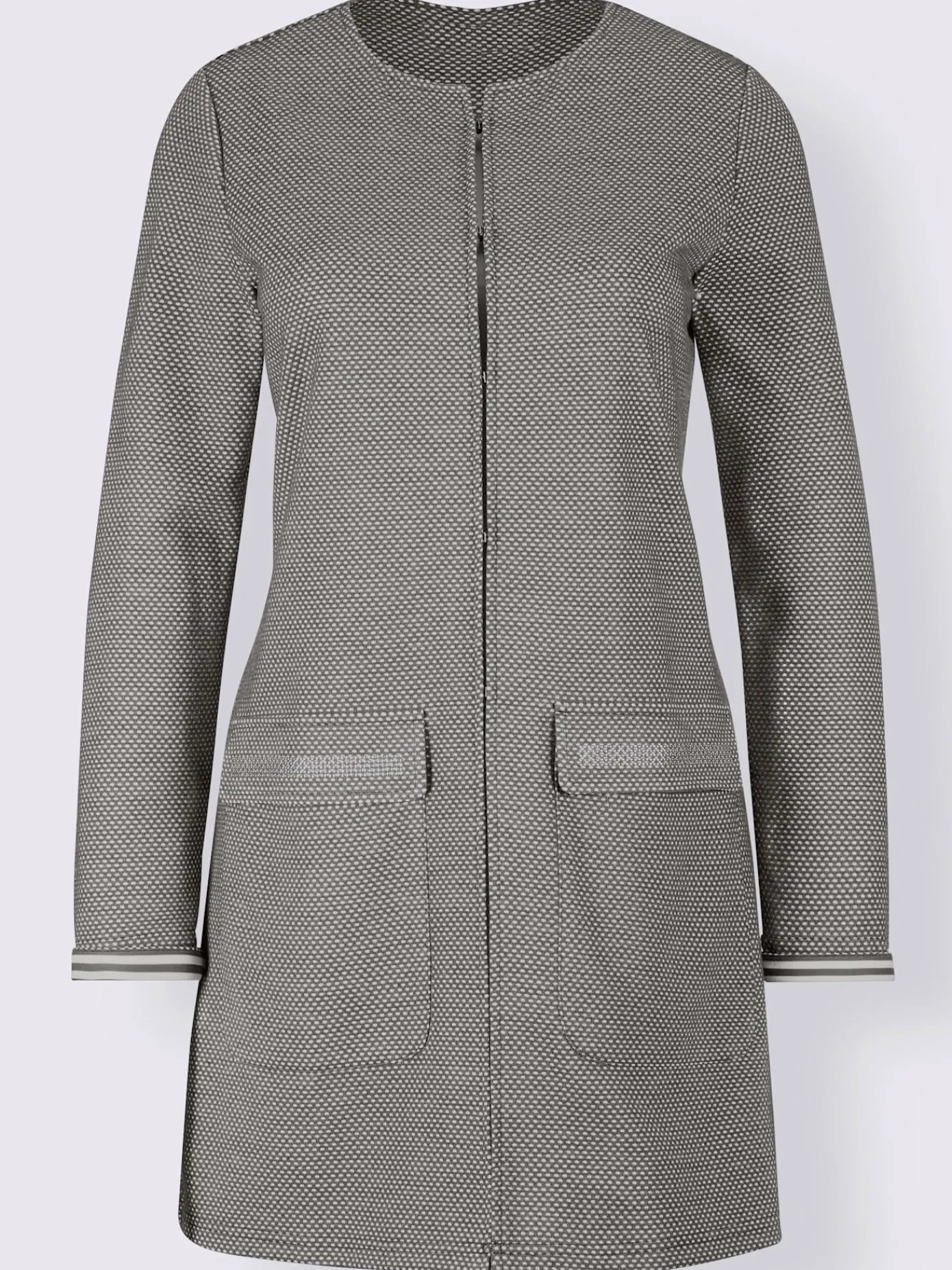 Creation L Tailleurs|Blazers<Blazer long qualité jersey extensible, souple et confortable