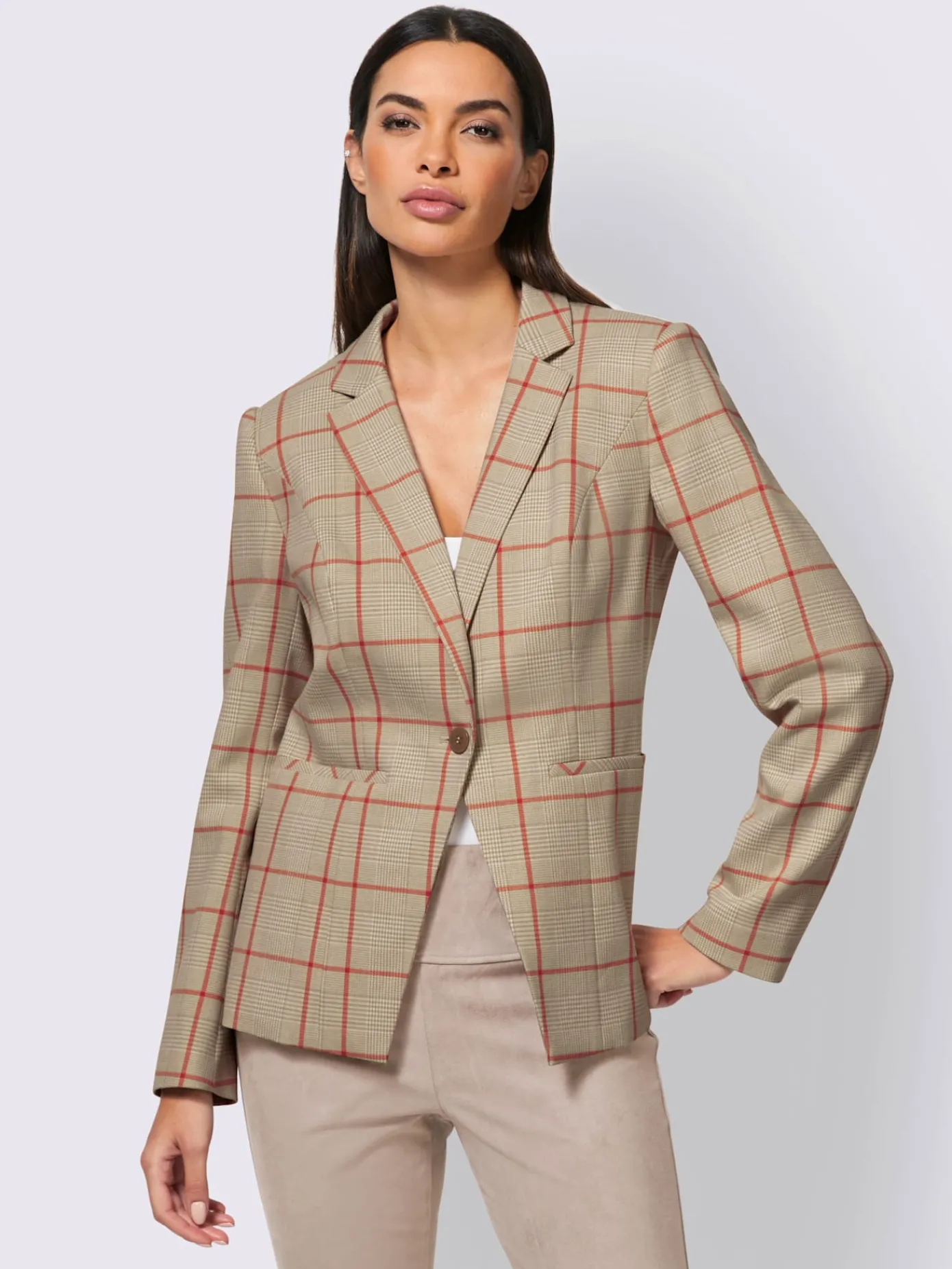 Rick Cardona Tailleurs|Blazers<Blazer motif à carreaux