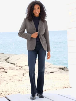 Linea Tesini Tailleurs|Blazers<Blazer motif sergé chevron