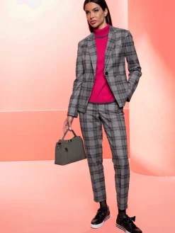 Rick Cardona Tailleurs|Blazers<Blazer superbe tissage en carreaux