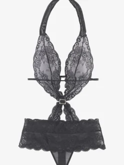 LASCANA Body<Body avec bride au cou séduisant combiné dos nu sans armatures avec jolis rubans