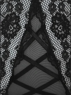 JETTE Body<Body nœud décoratif à l'entre-bonnet