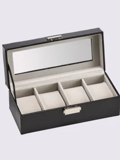 helline home Petits Rangements<Boîte à bijoux empiècement transparent devant