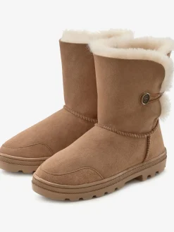 LASCANA Bottes<Botte d'hiver bottines d'hiver en cuir de qualité