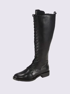 Bottes<Bottes à lacets cuir nappa de vache