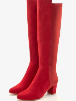 LASCANA Bottes<Bottes avec empiècement extensible tendance. hauteur du talon env. 6 cm