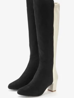 LASCANA Bottes<Bottes avec tige longe effet bicolore