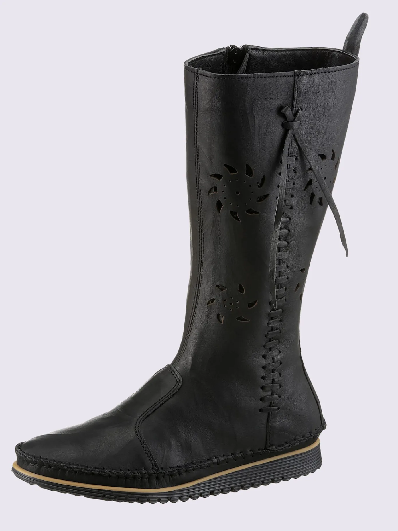 Bottes<Bottes cuir nappa de vache