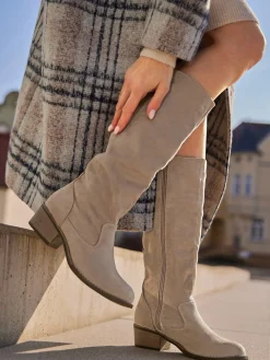 Bottes<Bottes matière textile agréable à porter