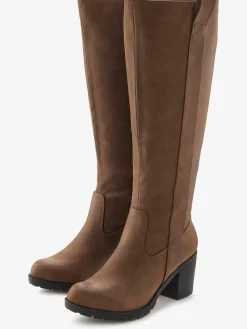 LASCANA Bottes<Bottes pour jambe large talon bottier confortable et tige large