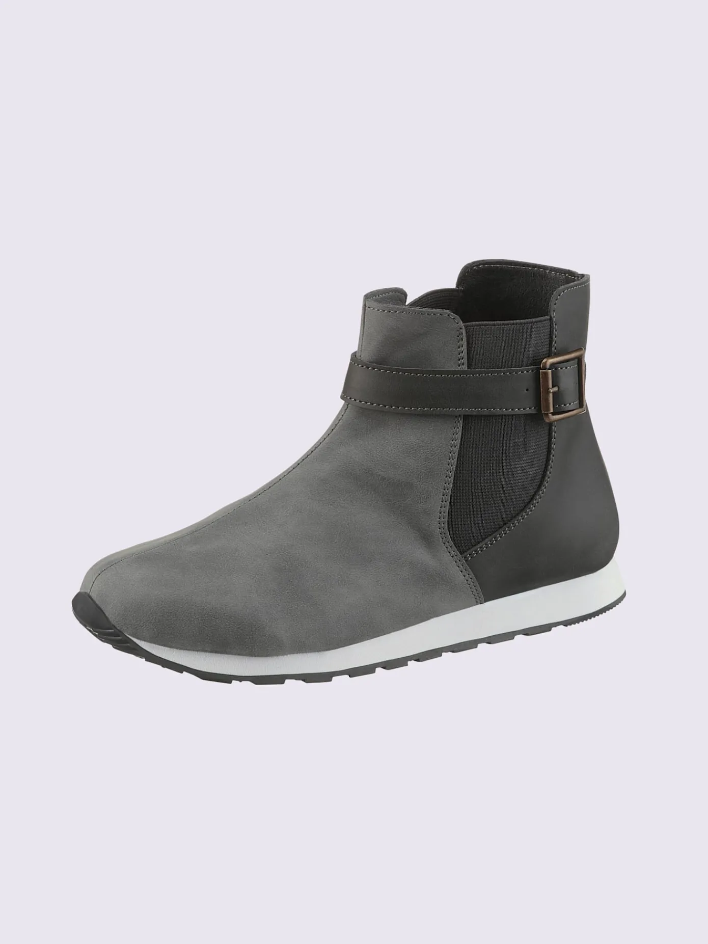 Bottines<Bottine courte matière synthétique