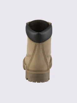 Bottines<Bottines à lacets cuir vachette