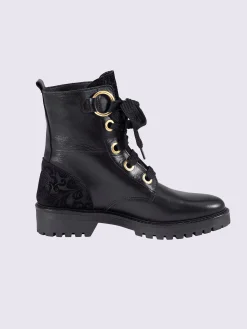 Bottines<Bottines à lacets de fabrication portugaise