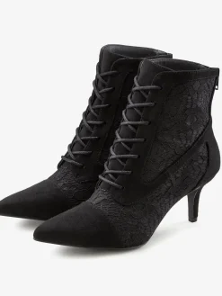 LASCANA Bottines<Bottines à lacets détails en dentelle tendance