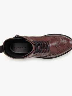 LASCANA Bottines<Bottines à lacets en cuir doux