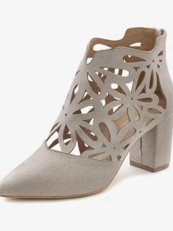 LASCANA Bottines<Bottines à talon haut bottines d'été avec découpes féminines
