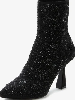 LASCANA Bottines<Bottines à talon haut petites pierres fantaisie pour une allure glamour