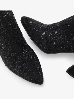 LASCANA Bottines<Bottines à talon haut petites pierres fantaisie pour une allure glamour