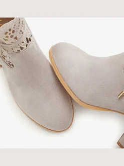 LASCANA Bottines<Bottines à talon haut superbe empiècement en dentelle féminin