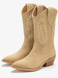 LASCANA Bottines<Bottines cowboy bottines d'été en cuir de qualité
