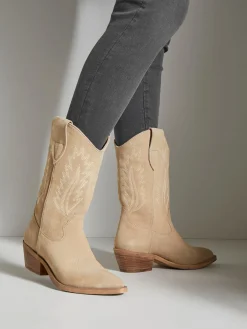 LASCANA Bottines<Bottines cowboy bottines d'été en cuir de qualité