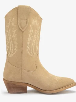 LASCANA Bottines<Bottines cowboy bottines d'été en cuir de qualité