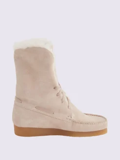 Bottines<Bottines cuir velours vachette doux