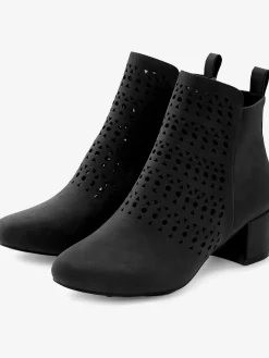 LASCANA Bottines<Bottines d'été à découpes tendance et talon bottier